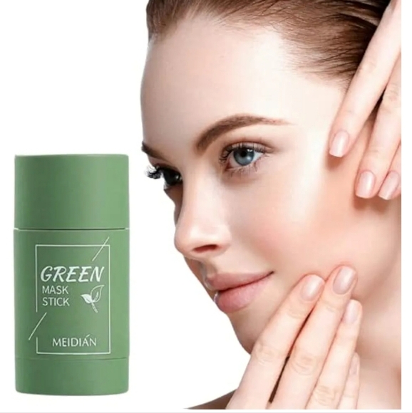 Green Tea Blackhead Remover Green Mask Stick - Oil Control Cleansing Solid Mask - Picture 8 of 8